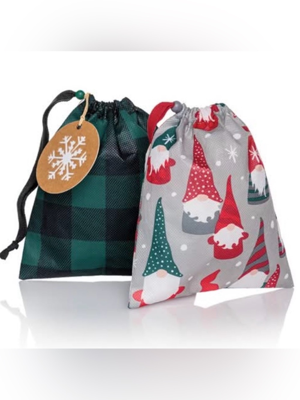 Gnome for the Holidays Small Timeless Pouches (Set of 2)